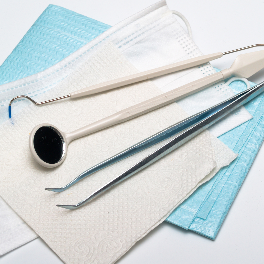 Servilletas de papel dental