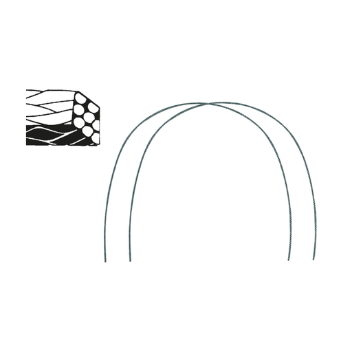 Arco Forestaflex Trenzados 8 hilos Forestadent