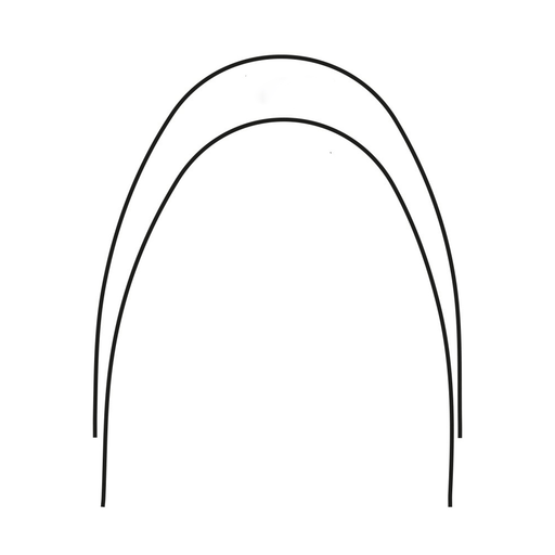 Arcos McLaughlin Bennett 5.0 de Acero Tratado Térmicamente 10 uds Forestadent