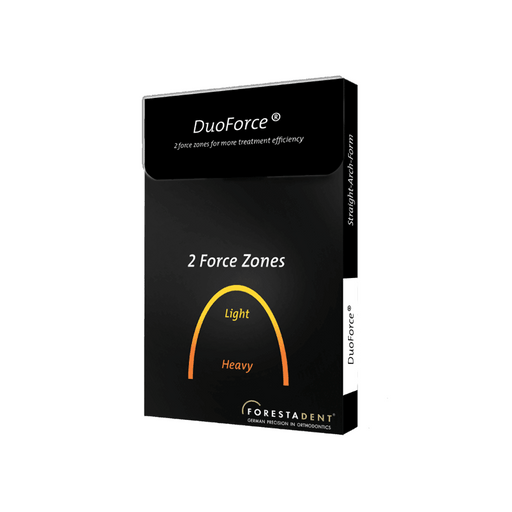 Arcos de alambre DuoForce forma arco recto Forestadent