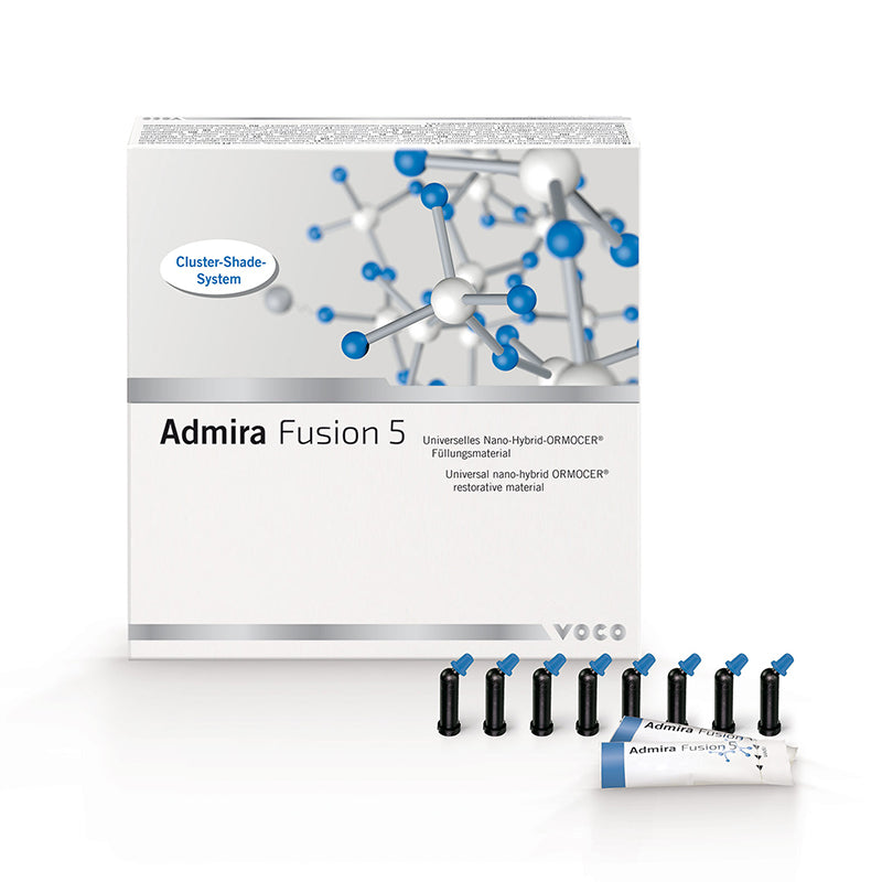 Reposición material de restauración Ormocer nanohíbrido Admira Fusion 5 Voco 