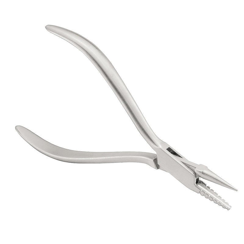 Alicate de media cana entrefino para alambres hasta ø 0,7 mm Forestadent