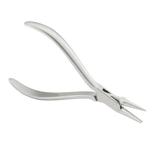 Alicate de media cana para doblar alambres hasta ø 0,8 mm Forestadent