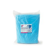 Bata Azul Puño Elástico Tejido 30g 10Uds Medicaline