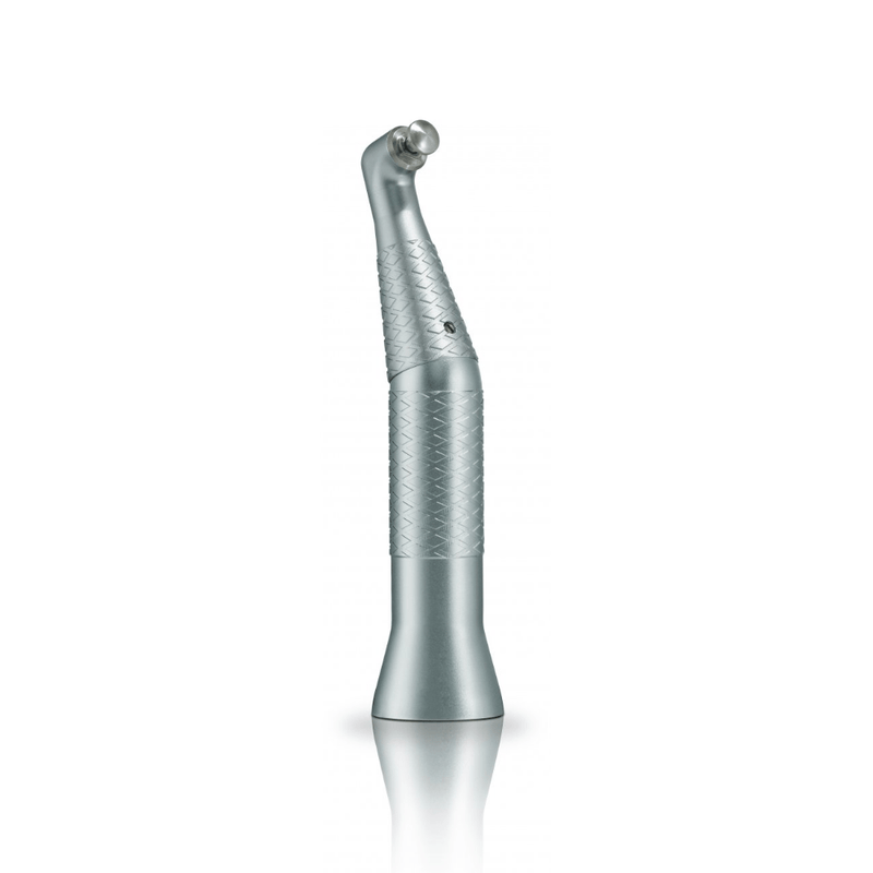 Contra ángulo reductor Bien-Air CAP Prophy 15:1 con iluminación LED y triple spray para profilaxis dental profesional.