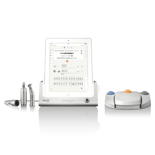 Bien-Air iChiropro motor cirugía digital iPad MX-i LED 80 Ncm · 5 configuraciones · Holydent
