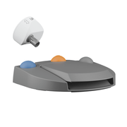 Pedal inalámbrico Bien Air con receptor Dongle USB para control de micromotores eléctricos.