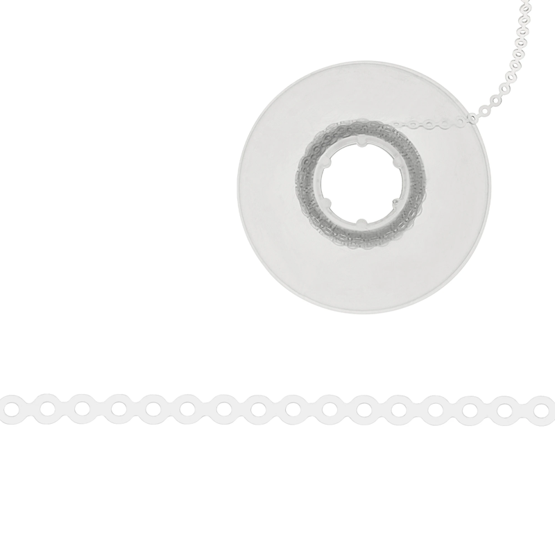 Cadeneta elástica transparente bobina 1,5 m Forestadent Pequeña