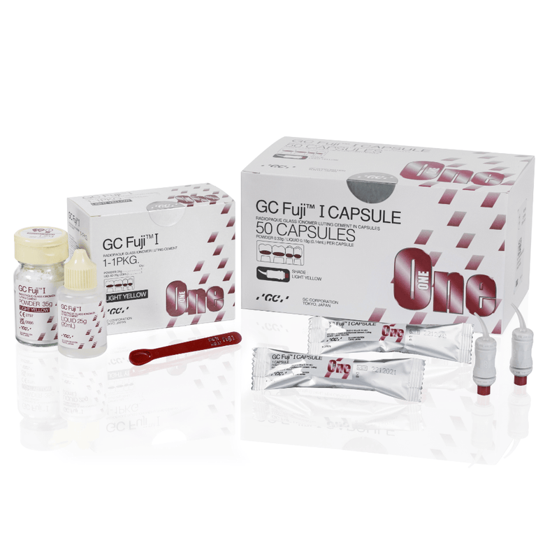 Cemento de fijación de ionómero de vidrio Fuji I GC 🇯🇵