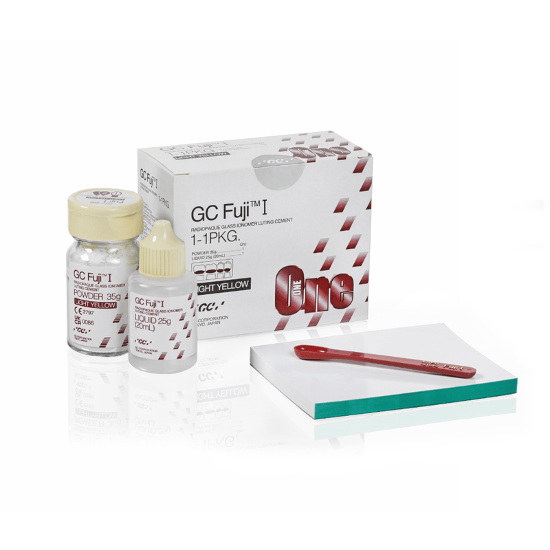 Cemento de fijación de ionómero de vidrio Fuji I GC 🇯🇵