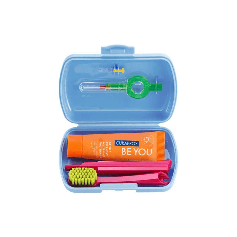 Set Cepillo de dientes de viaje Curaprox 🇨🇭