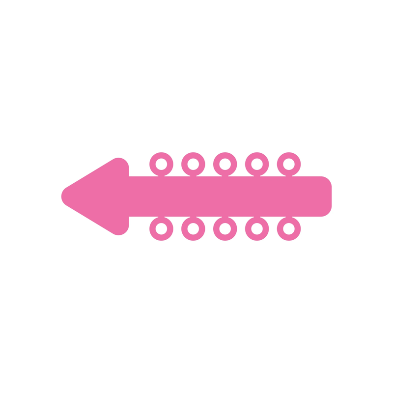 Happy elastics Ligaduras elásticas forma de flecha 1000 uds Forestadent 🇩🇪