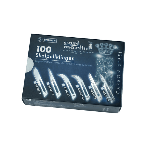 Hojas Bisturí 100 ud Carl Martin