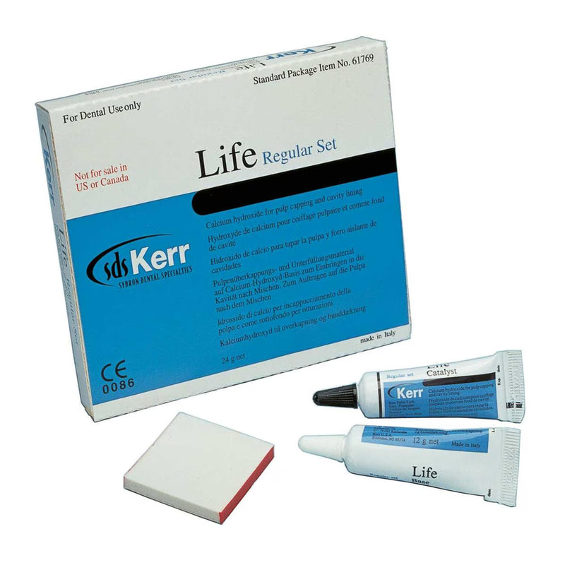 Kerr Life Regular - Cemento de hidróxido de calcio para recubrimiento pulpar
