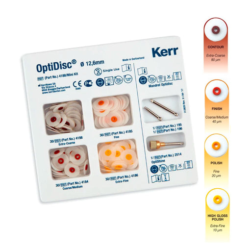 Kerr OptiDisc Discos para acabado y pulido