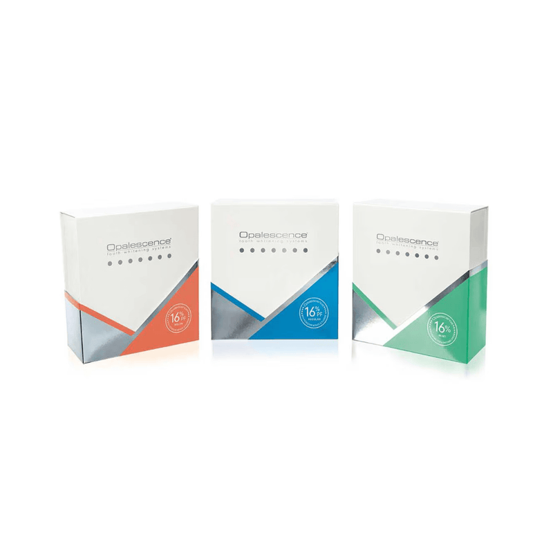Kit Opalescence PF Ultradent con jeringas de peróxido de carbamida para blanqueamiento dental domiciliario