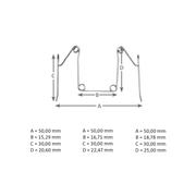 Resortes Preformados 10 uds Forestadent
