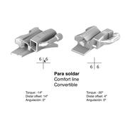 Tubos Bucales Roth Soldar Forestadent