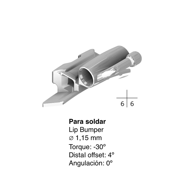 Tubos Bucales Roth Soldar Forestadent