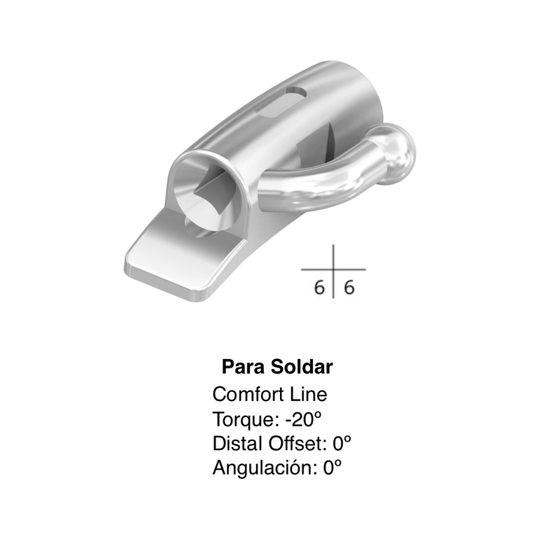 Tubos Bucales de Soldar MBT Forestadent