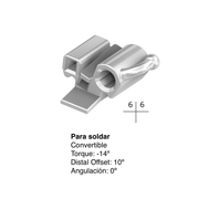 Tubos Bucales de Soldar MBT Forestadent