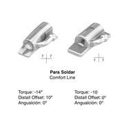 Tubos Bucales de Soldar MBT Forestadent